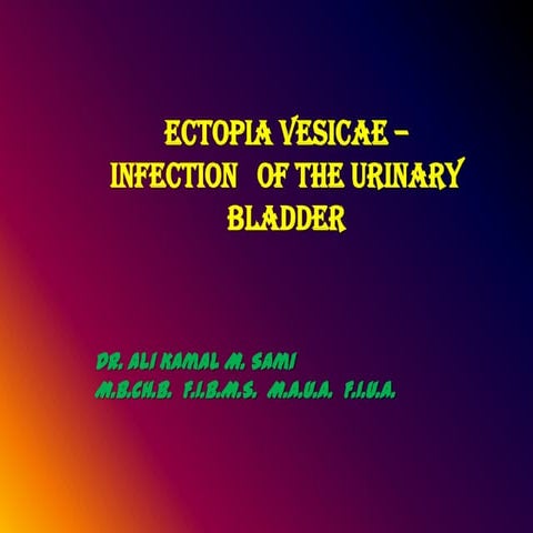 Cystitis INFLAMMATION OF URINARY BLADDER | PPTX