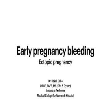 Ectopic-pregnancy, it's diagnosis,  treatment and management