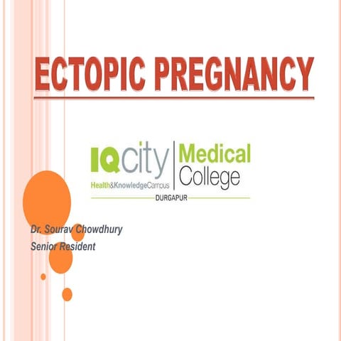 Ectopic pregnancy