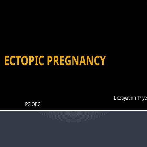 Ultrasonography in  ectopic pregnancies.
