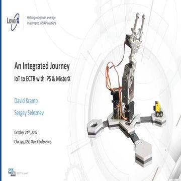 ECTR IoT MisterX & IPS Live Demo