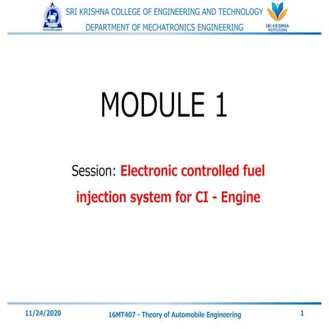 Ecu   cI -fuel injection
