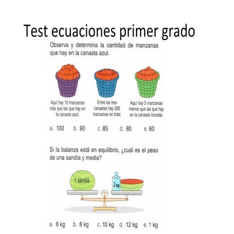 Gráfica problemas planteados