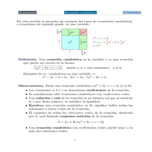 Ecuacion cuadratica | PPTX