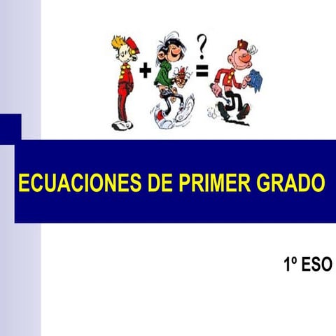 Ecuaciones 