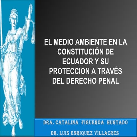 Ecuador.derechos de la naturaleza