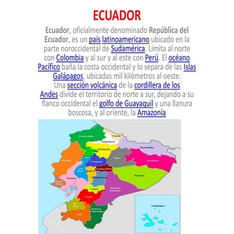 Ecuador | PPT