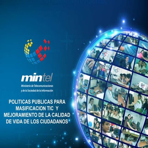 Ecuador Plan Digital 2.0 Ministerio de Telecomunicaciones
