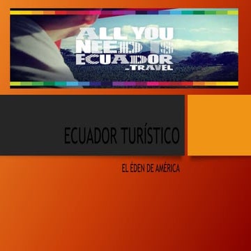 Ecuador turístico