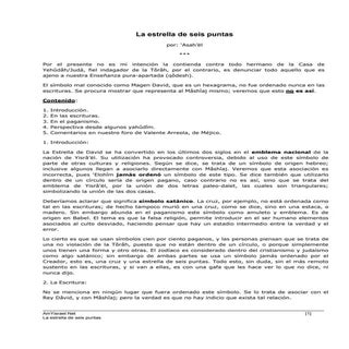 La estrella de David