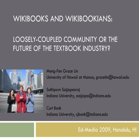 Wikibooks Community Characters