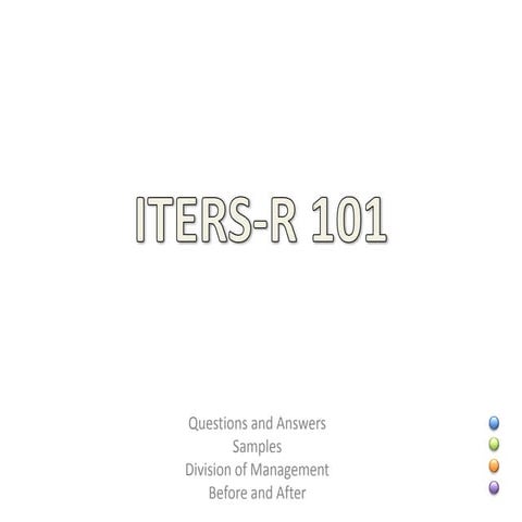 ITERS-R