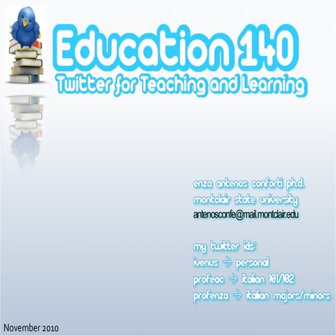 Ed140: Twitter for Teaching and Learning