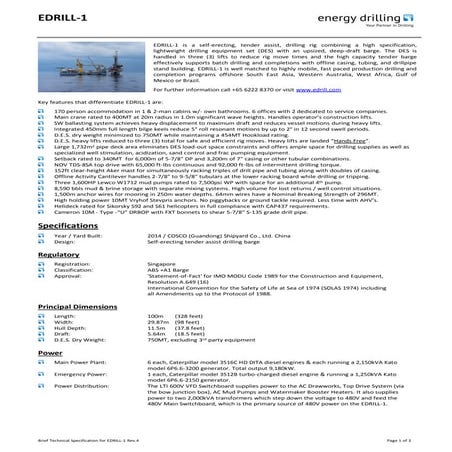 Ed1 r4 product specification