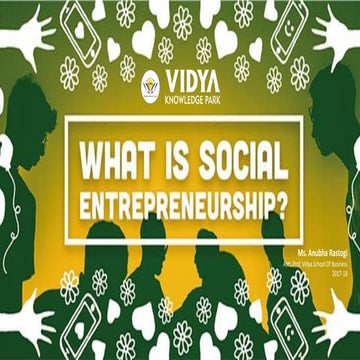 Social Entrepreneurship in India 