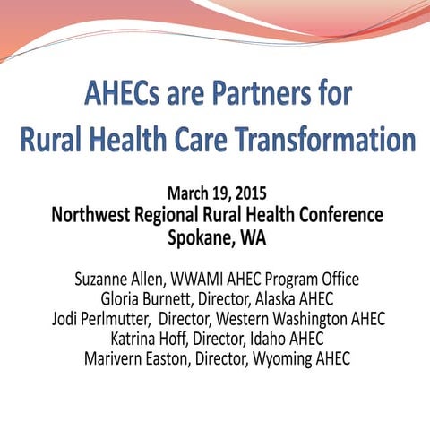 WWAMI AHEC Spokane 2015_3-16-15 (1)