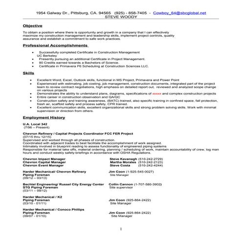 Kieran Pelling BM CV | PDF