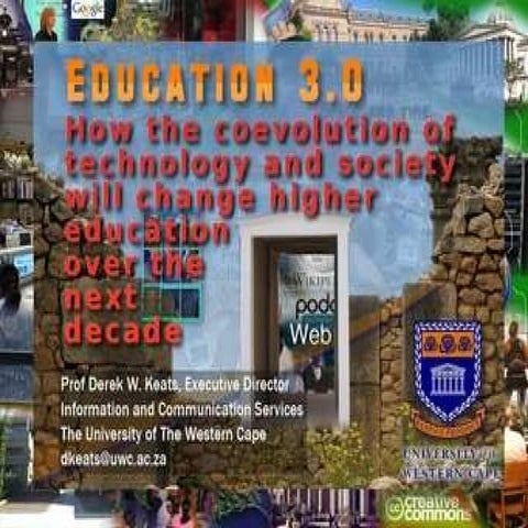 Education 3.0: How the coevolution of technology and society will change high...