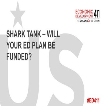 Economic Development 411 | 2016 | The Economic Development Strategic Plan