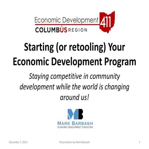 Is Your Community Prepared for Economic Development?