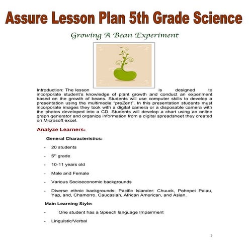 Ed 451 lesson plan #2