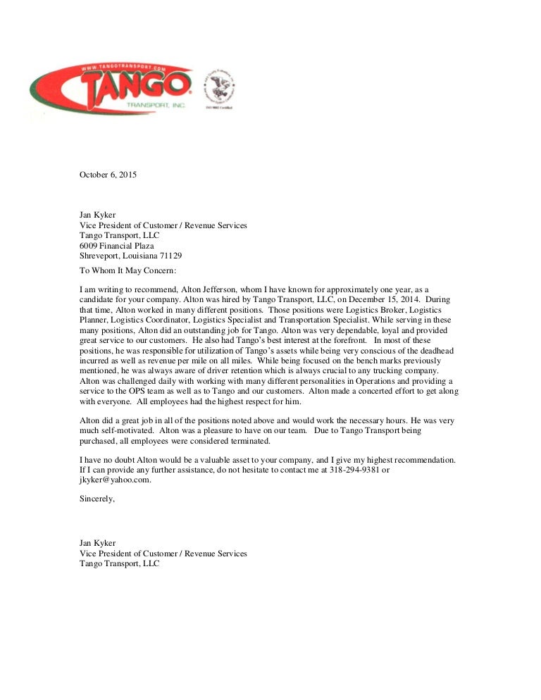 recommendation letter jan kyker how to sign recommendation letter