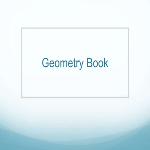 Geometry Picture Book