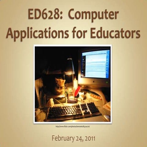 Ed628 Session 1