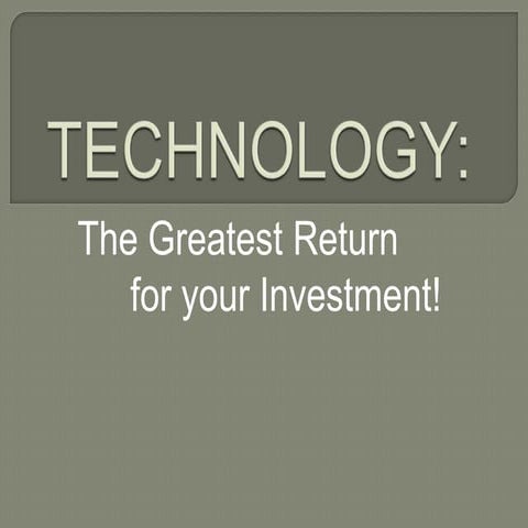 Ed 633 technology in schools