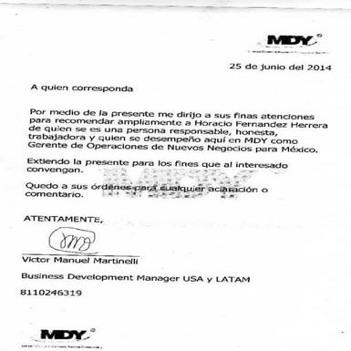 cartaderecomendacion_MDY | PDF
