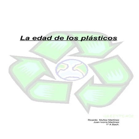 Edad de los plásticos