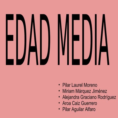 Edad media