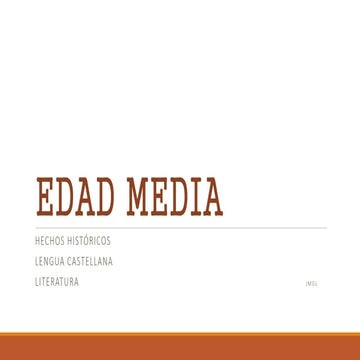 Edad media