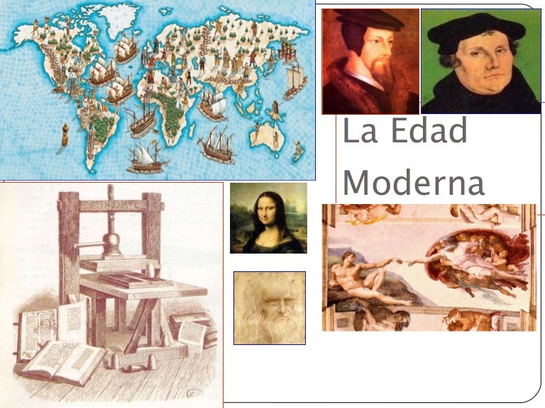 Edad moderna maps conceptuales