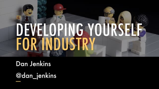 Developing Yourself for Industry - University of Kent EDA MTD DA