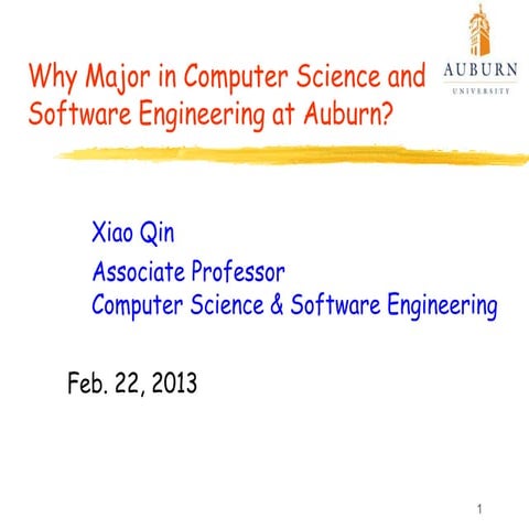 Why Major in Computer Science and Software Engineering at Auburn ...