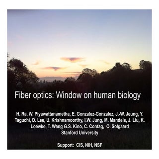 Fiber Optics - Window on Human Biol...
