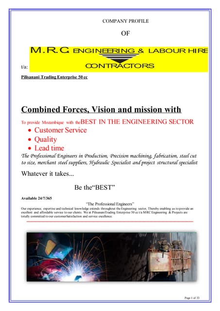 Process Equipment Installation Services by Barnum Mechanical Inc | PDF
