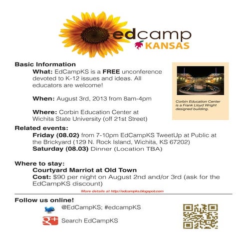 EdCampKS Flyer
