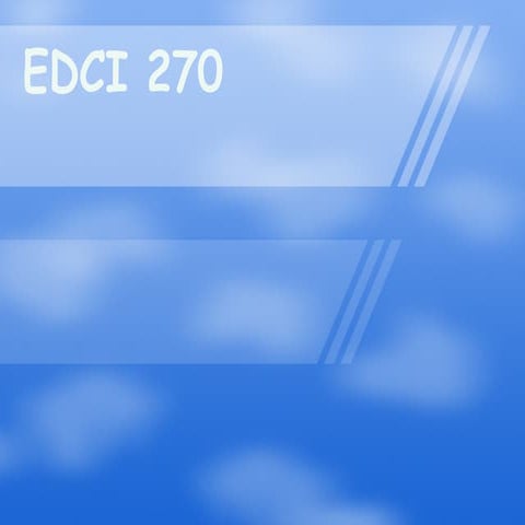 EDCI Test Slides | PPT