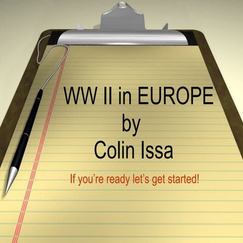 World War 2 in Europe