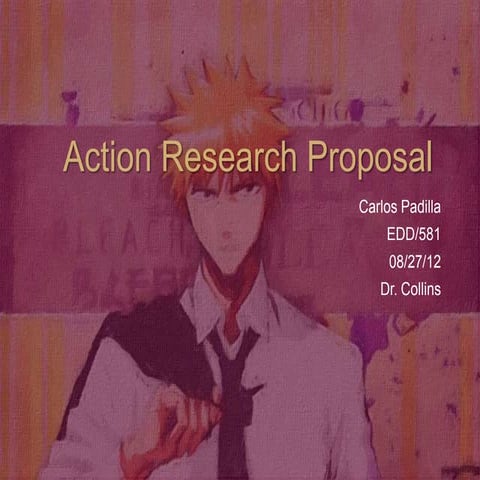 Edd581 indv ar proprosal