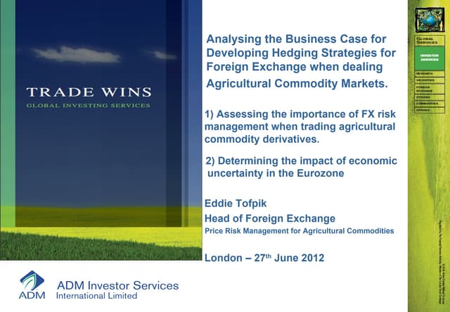 Eddie &amp; Price Risk Management 2012