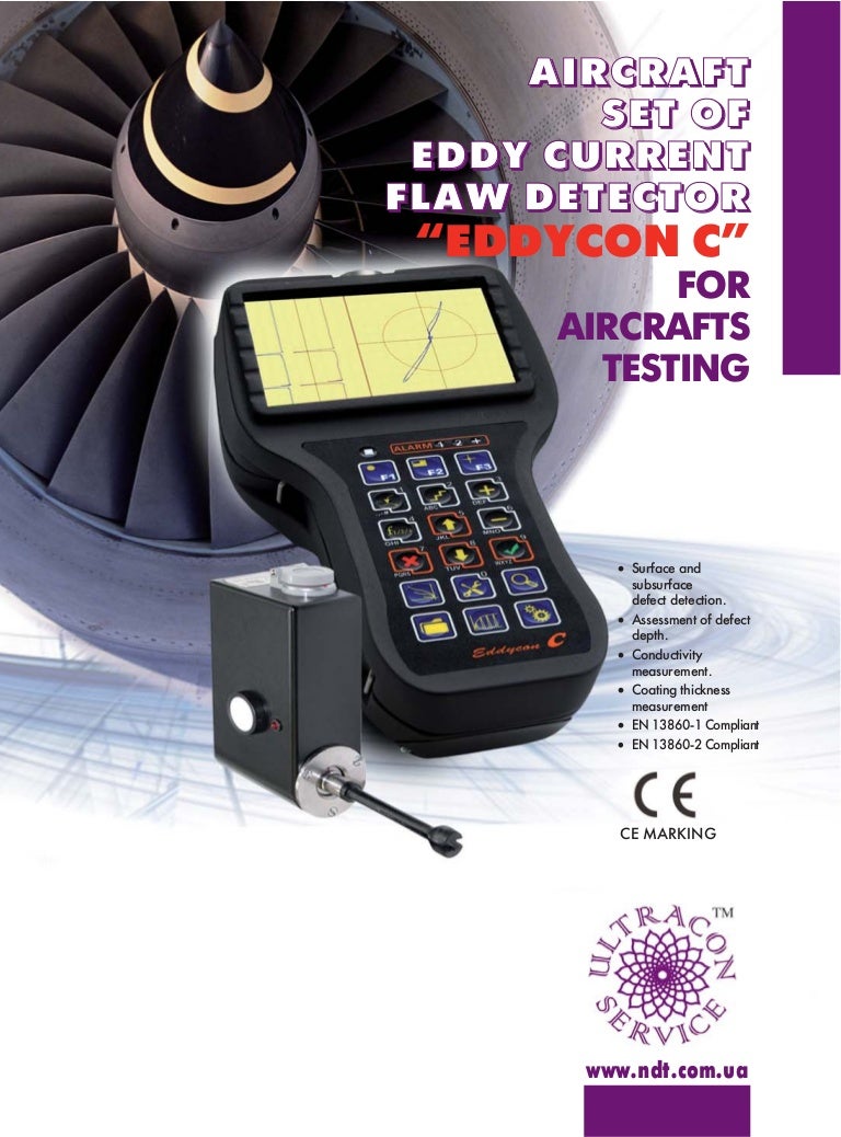EDDYCON C eddy current flaw detector
