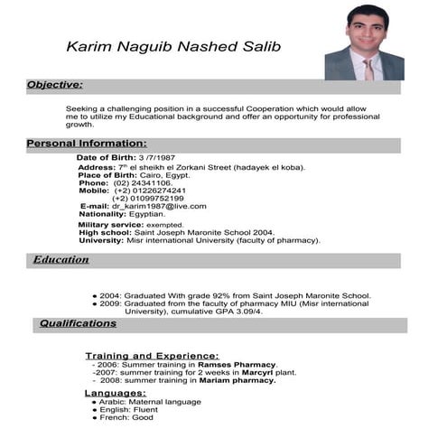 updated cv | DOC