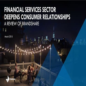 brandshare: Financial Services Sector Results