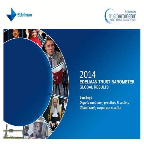 EDELMAN TRUST BAROMETER 2014 - ITALY
