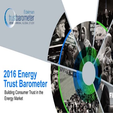 Edelman Trust Barometer 2016 - UK Energy Sector Results