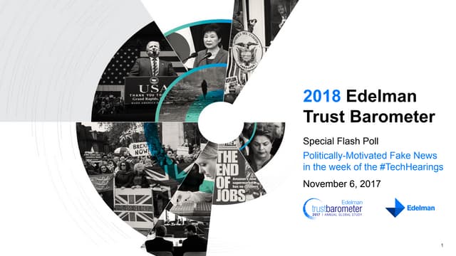 Edelman Trust Barometer Special Flash Poll