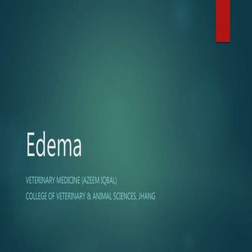 Edema